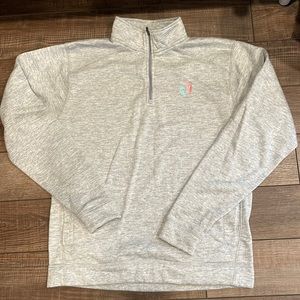 Embroidered “baby feet” Medthusiast 1/4 zip